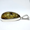 Large Green Amber Pendant