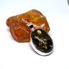 Simple Green Amber Pendant