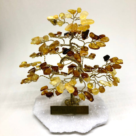 AMBER Tree Of Good Luck - R4