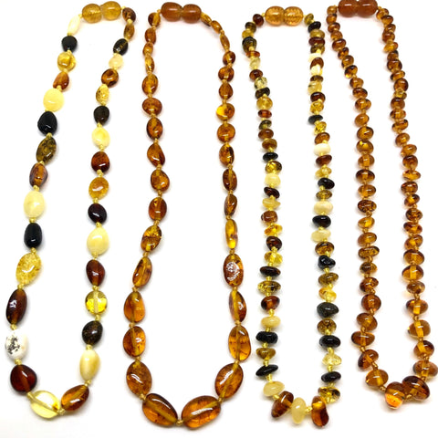 AMBER Baby Teething Necklace