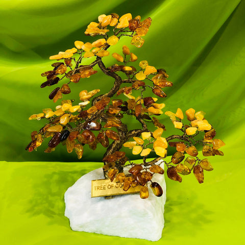 AMBER Tree Of Good Luck - L1