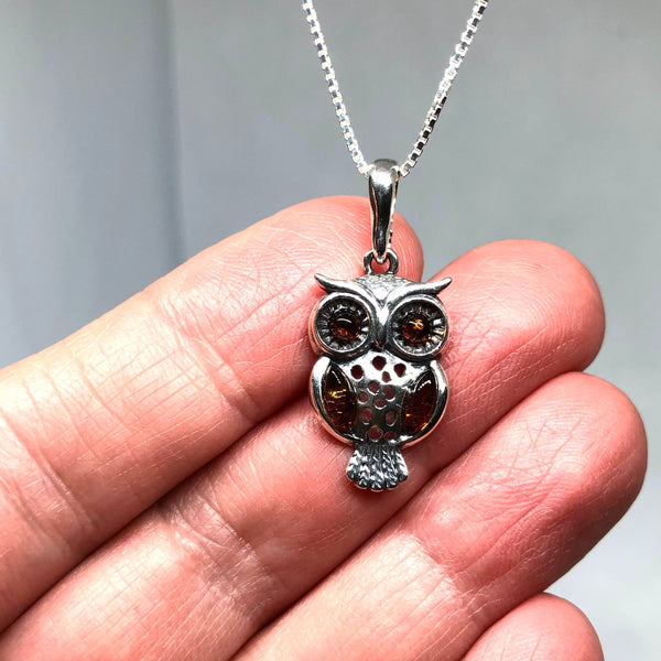 Owl pendant chain hotsell