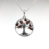 Tree of Life in a Circle Pendant