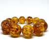 Big Baltic Amber Ball Bracelet