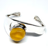 Butter Amber Large Cuff Bracelet