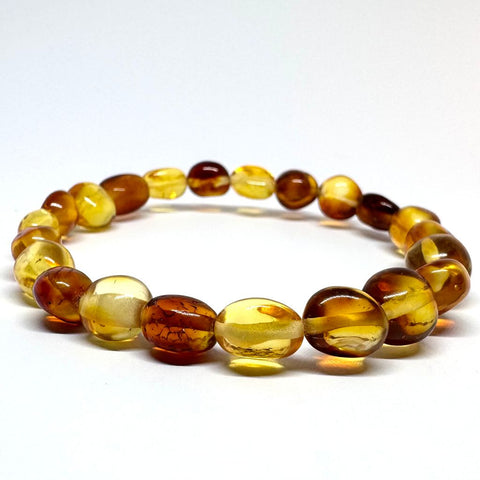 Amber Beaded Bracelet #4