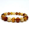 Multicolour Amber Ball Bracelet