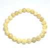 Butter Amber Ball Bracelet (9 mm)