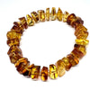 Baltic Amber Faceted Beaded Bracelet