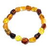 Baltic Amber Delicate Hewed Beads bracelet #2