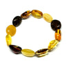 Amber Beaded Multicolour Bracelet