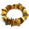 Natural Baltic Amber Free Form Cuff Bracelet