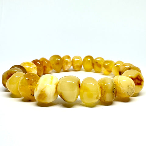 Amber Bracelet - Baroque Shape Beads #2