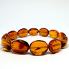 Amber Beaded Cognac Bracelet