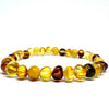 Amber Beaded Bracelet #1