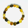 Amber Beaded Bracelet in Mat Finish #1