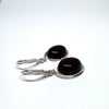 Large Cherry Amber Hanging Earrings