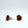 Amber Roses - Stud Earrings