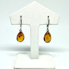 Baltic Amber Delicate Drop Earrings