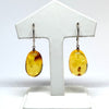 Citrine Amber Large Hanging Earrings