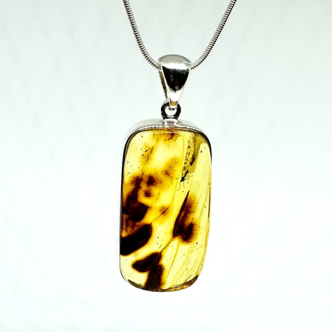 Amber with Insects - Pendant #6