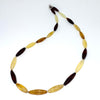 Delicate Mat Amber Necklace