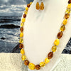 Baltic Amber Multicolour Beaded Necklace