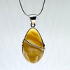 Butter Amber Drop Pendant