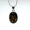 Simple Green Amber Pendant