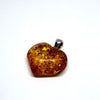 Amber Heart Pendant #1