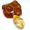 Butter Amber Drop Pendant