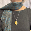 Butter Amber Drop Pendant