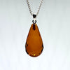 Baltic Amber Faceted Pendant #2