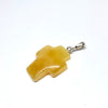 Amber Cross Pendant #3