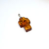 Amber Cross Pendant