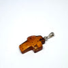 Amber Cross Pendant #2