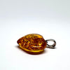 Amber Heart Pendant #1