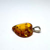Amber Heart Pendant #2