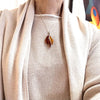 Modern Tri-Colour Amber Pendant