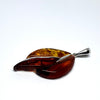 Modern Tri-Colour Amber Pendant