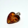 Amber Heart Pendant #5