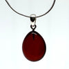 Amber Delicate Drop Pendant #5