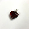 Amber Heart Pendant #8