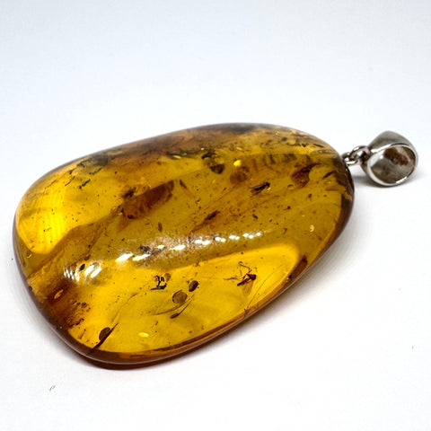 Amber with Insects - Pendant # 7
