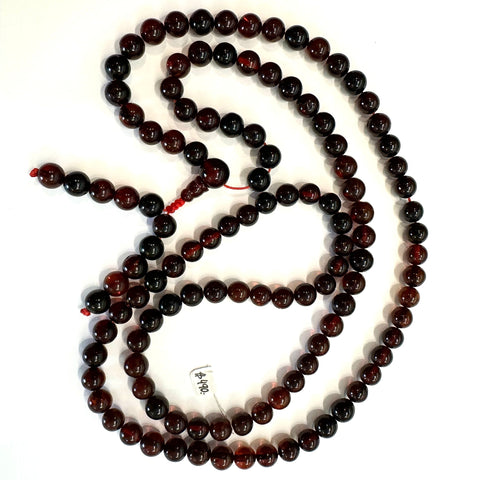 Amber Prayer Beads (cherry)