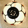 Stained Glass Lamp with Amber - G18