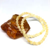 Butter Amber Ball Bracelet (6 mm)