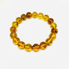Amber Ball Bracelet on Elastic (variety of shades)