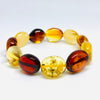 Amazing Multicolour Amber Bracelet