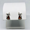 Small Kittens Stud Earrings